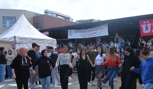 Öğrenci Toplulukları Tanıtım Günleri ile kampüs canlandı