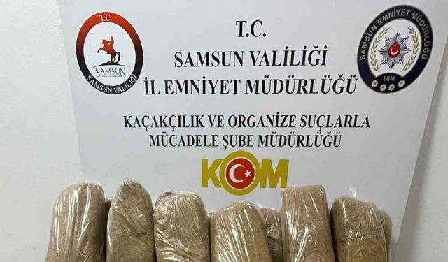 Samsun’da  kaçak tütün ve telefon operasyonu: 9 kişi yakalandı