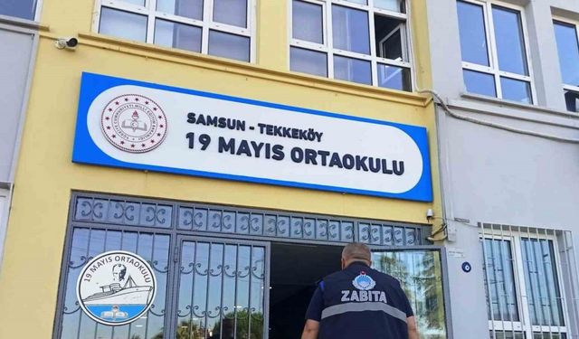 Tekkeköy’de okul kantinleri denetlendi