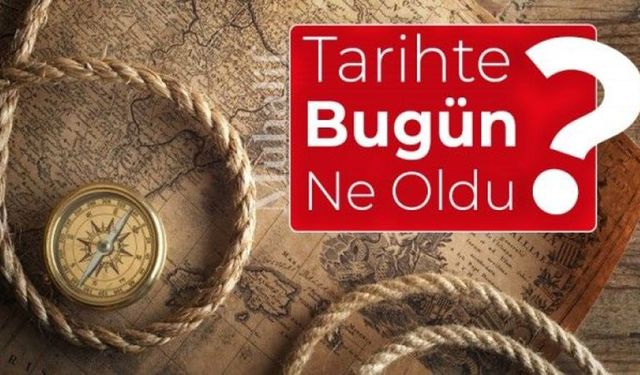 Tarihte bugün ne oldu? 24 Ekim tarihinde Dünya ve Türkiye'de yaşanan büyük olaylar