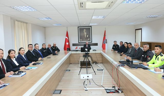 Çorum’da güvenlik toplantısı! Çorum'un asayişi ve güvenlik önlemleri için kritik görüşme