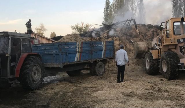 Köyde korkutan yangın: İtfaiyenin hızlı müdahalesi felaketi önledi