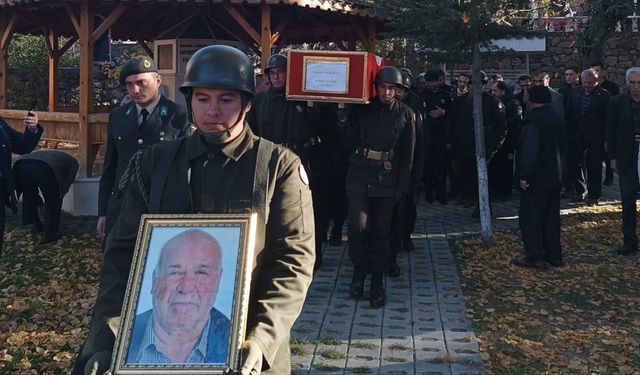 Çorum’da Kıbrıs Gazisi Tahsin Taşkıran, son yolculuğuna uğurlandı