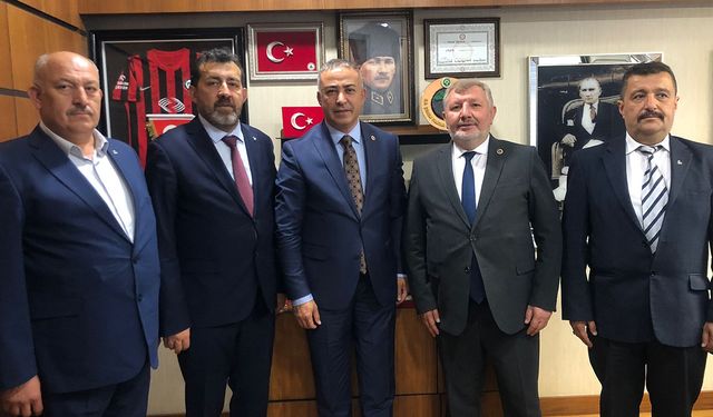 CHP Milletvekili Tahtasız, Osmancık Belediye Başkanı Gelgör’ü TBMM’de ağırladı