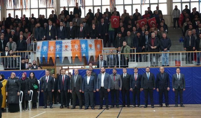 AK Parti Osmancık 8. Olağan İlçe Kongresi yapıldı