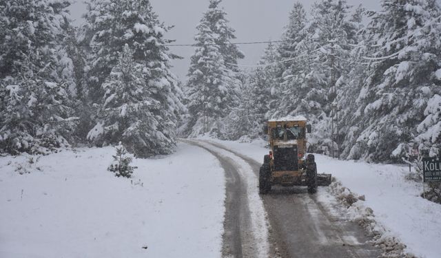 Artvin'de kar nedeniyle 7 köye ulaşım sağlanamıyor