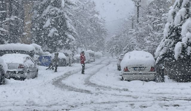 Bolu'da kar nedeniyle 60 köy yolu ulaşıma kapandı