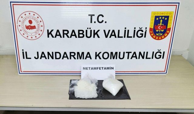 Karabük'te uyuşturucu operasyonunda 1 şüpheli yakalandı