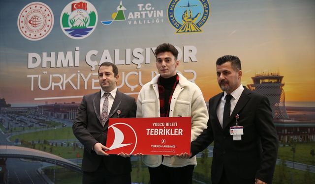 Rize-Artvin Havalimanı'nda yolcu sayısı 2,5 milyonu aştı