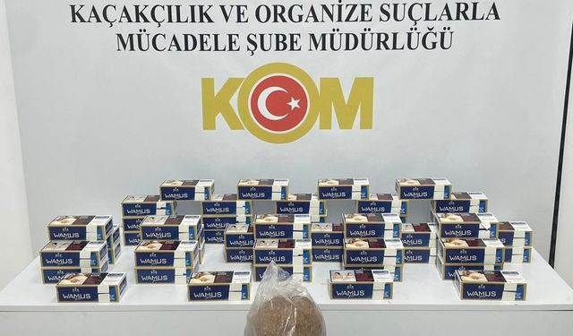 Samsun'da kaçakçılık operasyonunda 1 şüpheli yakalandı