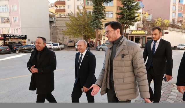 Tokat Belediye Başkanı Yazıcıoğlu Kümbet Mahallesi'ni ziyaret etti