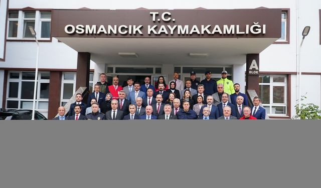 Vali Ali Çalgan, Osmancık'ı ziyaret etti