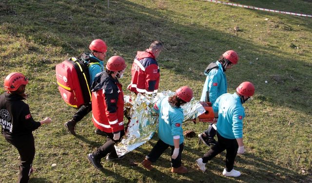 Zonguldak'ta deprem tatbikatı gerçekleştirildi