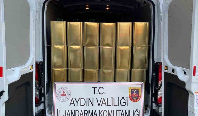 Aydın’da 3 ton 600 litre sahte zeytinyağı ele geçirildi