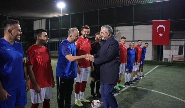 Çalışma hayatının paydaşları futbol turnuvasında bir araya geldi