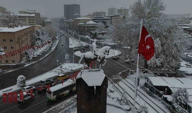 Kayseri’de kasım ayında son 20 yılın en fazla kar yağışı yaşandı