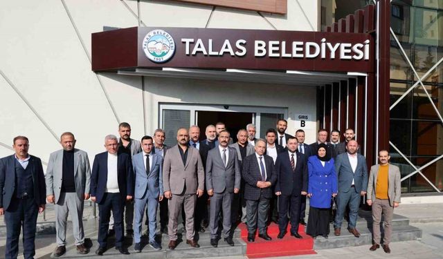 MHP Kocasinan Teşkilatı’ndan Başkan Yalçın’a ziyaret