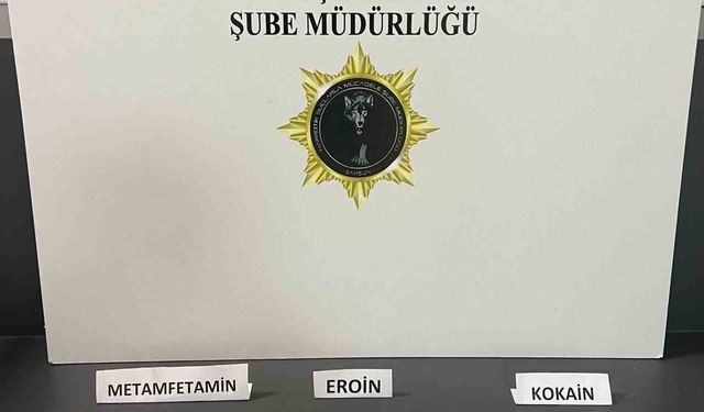 Samsun’da eroin ve kokain ele geçirildi: 1 gözaltı