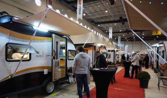 Samsun’da "Karavan ve Bungalov Fuarı" ziyaretçilere kapılarını açtı