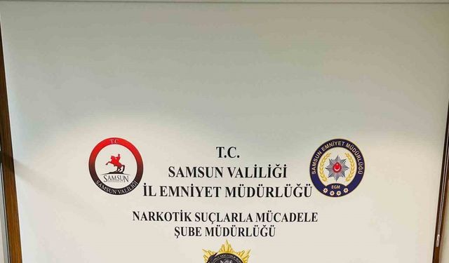 Samsun’da uyuşturucu operasyonu: 3 gözaltı