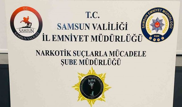 Samsun’da uyuşturucu operasyonuna 4 gözaltı