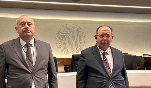 YSK Başkanı Yener, ABD Başkanlık seçimi için Washington’a gidiyor