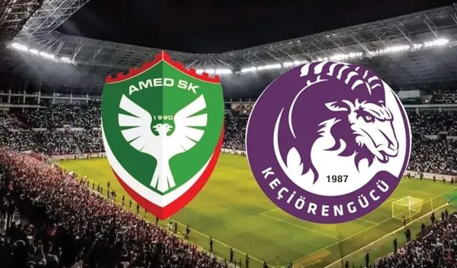 Canlı Amedspor Keçiörengücü izle! Şifresiz Amedspor - Keçiörengücü maç linki