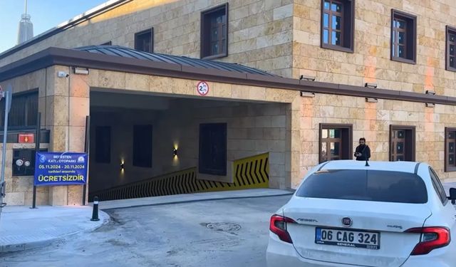 Bedesten Yeraltı Otoparkı açıldı: 20 Kasım'a kadar ücretsiz!