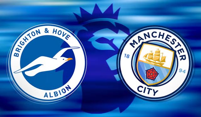 Brighton Manchester City canlı izle! Şifresiz Brighton - Manchester City maç linki