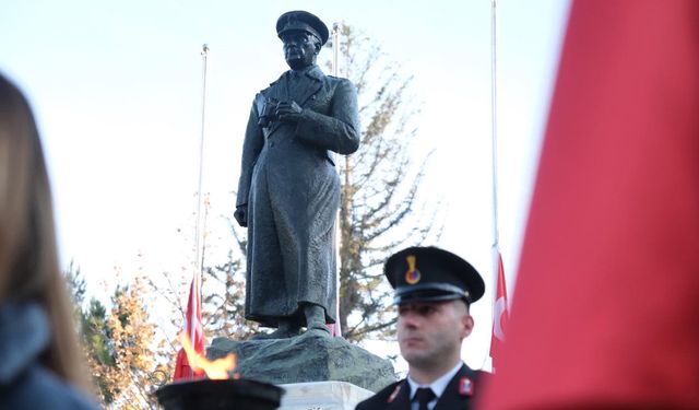 Büyük Önder Atatürk, Çorum'da anıldı