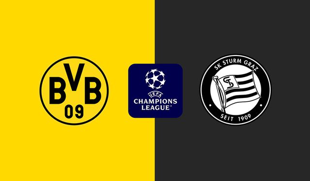 Canlı Borussia Dortmund Sturm Graz izle! Şifresiz Borussia Dortmund Sturm Graz maç linki