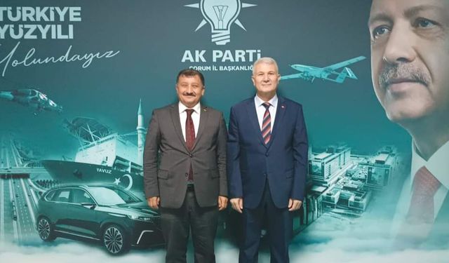 Mustafa Alagöz AK Parti Merkez İlçe Başkanı oldu