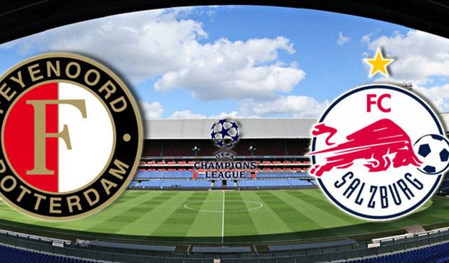 TRT Spor Feyenoord Salzburg maçı izle! Şifresiz Feyenoord Salzburg maç linki