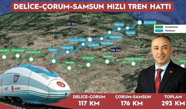 Hızlı tren hayali Çorumlular için masal oldu! 325 gündür yapılamayan ihaleye tepkiler büyüyor