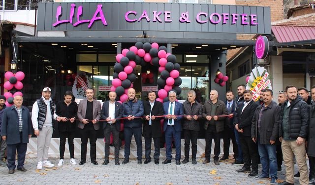 Lila Cake ve Coffee Osmancık'ta yeni şubesini açtı