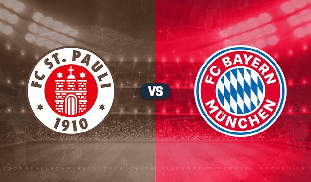 St. Pauli - Bayern Münih canlı izle! Şifresiz St. Pauli Bayern Münih maç linki