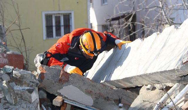 Amasya'da "Deprem Saha Tatbikatı" yapıldı