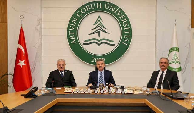 Artvin Çoruh Üniversitesinde Danışma Kurulu Toplantısı düzenlendi