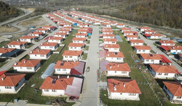 Bartın'da baraj için evlerini boşaltan vatandaşlar, TOKİ konutlarında köy hayatı yaşıyor