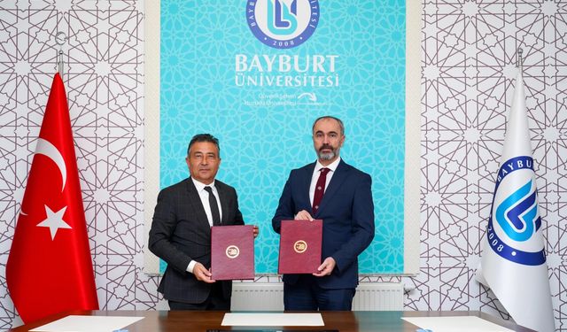 Bayburt Üniversitesi ile İl Milli Eğitim Müdürlüğü arasında iş birliği protokolü imzalandı