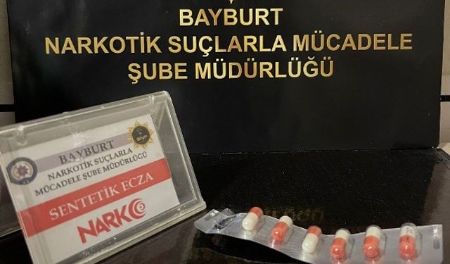 Bayburt'ta uyuşturucu madde ele geçirildi