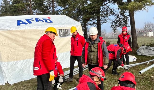 Bolu Sağlık Arama Kurtarma Derneği AFAD tarafından akredite edildi