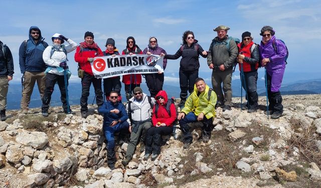 Dağcılar Kastamonu'da bu yıl 48 etkinlik düzenledi