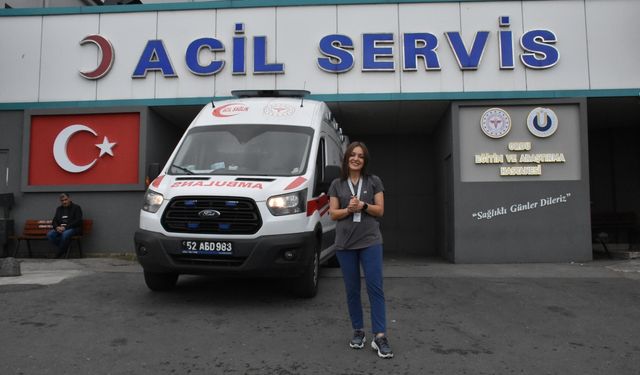 Emine hemşire önce hastalarına sonra spora koşuyor