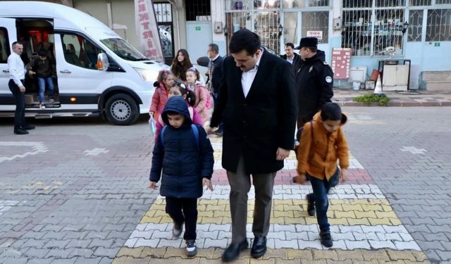 Erfelek'te öğrencilere yönelik "Trafikte Farkındalık Uygulaması" yapıldı