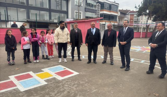 Kaymakam Özgür Kaya "Spora İlk Adım" projesi kapsamında yapılan çalışmaları inceledi