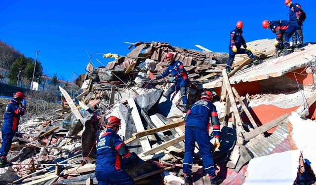 Ordu'da "Deprem Saha Tatbikatı" yapıldı