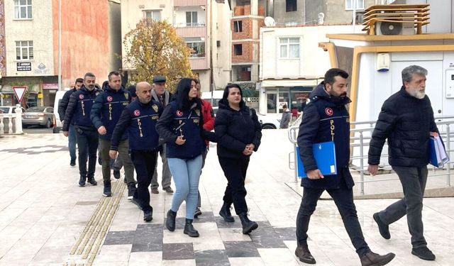 Ordu'da fuhuş operasyonunda yakalanan 7 şüpheli tutuklandı