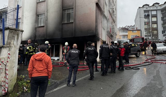 Ordu'da iş yerinde çıkan yangın hasara yol açtı