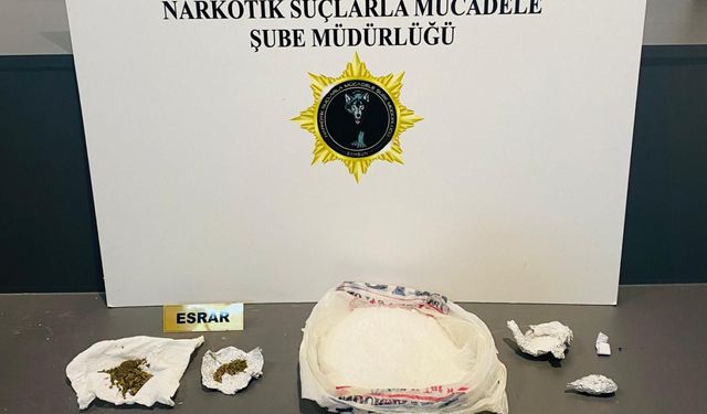 Samsun'da 1 kilo 199 gram sentetik uyuşturucu ele geçirildi, 2 zanlı yakalandı